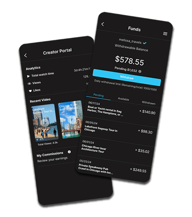 Mobile App Interface
